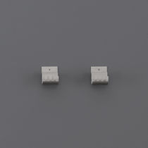 Patère contemporaine / en inox / double...