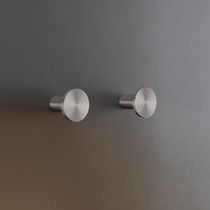 Patère contemporaine / en inox / double...
