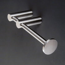 Porte-rouleau WC mural / en inox / résidentiel
