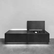 WC monobloc / en inox / avec éclairage à...