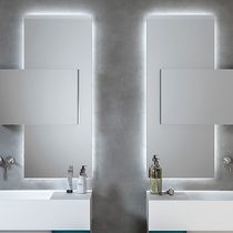 Miroir de salle de bain mural / contemporain...
