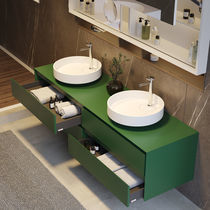 Meuble de salle de bain contemporain / en...