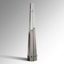 Lampe sur pied / en aluminium poli / contemporaine...