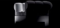 Fauteuil contemporain / en tissu / en plastique...