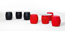 Tabouret contemporain / en plastique / lumineux...