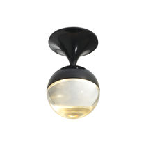 Plafonnier contemporain / rond / en aluminium...