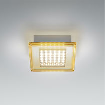 Downlight en saillie / à LED / carré / IP44
