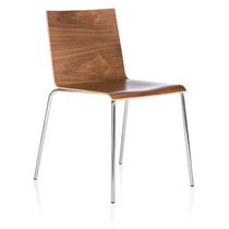 Chaise visiteur contemporaine / en tissu...