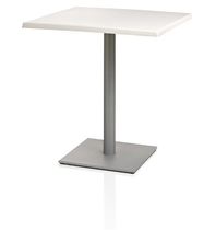 Table bistrot contemporaine / en verre /...