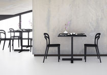 Table contemporaine / en MDF / carrée /...