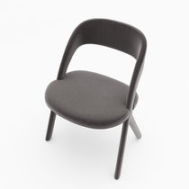 Chaise visiteur contemporaine / en tissu...