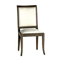 Chaise classique / tapissée / en tissu /...
