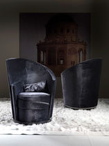 Fauteuil de style / en velours