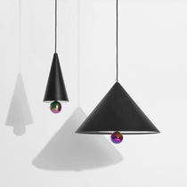 Suspension / en aluminium peint / contemporaine...