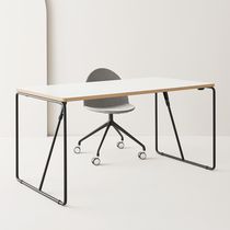 Table de réunion contemporaine / contreplaqué...