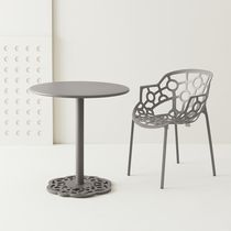 Table bistrot contemporaine / en aluminium...