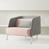 Fauteuil contemporain / en tissu / en cuir...