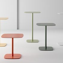 Table bistrot contemporaine / en métal /...