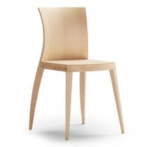 Chaise contemporaine / en contreplaqué /...