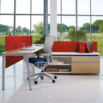 Séparateur de bureau sur bureau / en tissu...