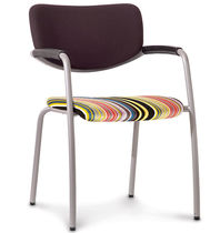 Chaise visiteur contemporaine / avec accoudoirs...