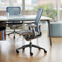Chaise de bureau contemporaine / en tissu...