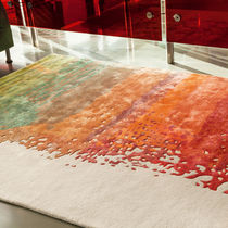 Tapis contemporain / à motif / en laine...