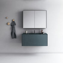 Meuble de salle de bain contemporain / en...