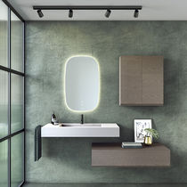 Meuble de salle de bain contemporain / en...