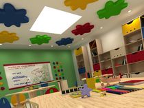 Panneau acoustique pour faux-plafond / en...
