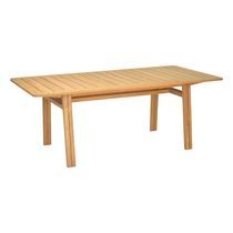 Table à manger contemporaine / en teck /...