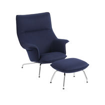 Fauteuil design scandinave / en tissu /...