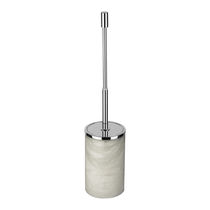 Porte brosse de toilettes au sol