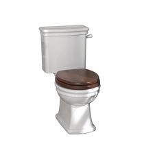 Toilette monobloc / en porcelaine / avec...