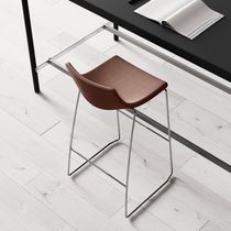 Tabouret contemporain / en cuir / en tissu...