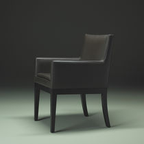 Chaise contemporaine / en tissu / en chêne...