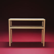 Console contemporaine / en chêne / rectangulaire...