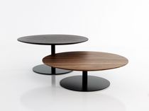 Table d'appoint contemporaine / en acier...