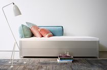 Lit simple / contemporain / en bois / 90x200...