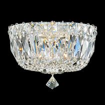 Plafonnier classique / rond / en cristal...