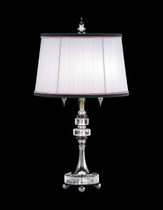 Lampe de table / classique / en soie / en...