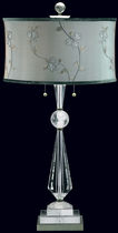 Lampe de table / classique / en tissu /...