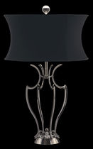 Lampe de table / classique / en soie / en...