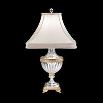 Lampe de table / classique / en soie