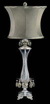 Lampe de table / classique / en soie / en...