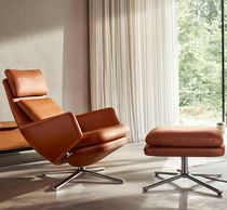 Fauteuil contemporain / en cuir / en fonte...