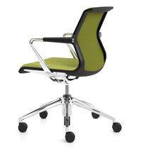 Chaise de bureau contemporaine / en tissu...
