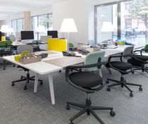 Bureau pour open space / sur pied / multiplace...