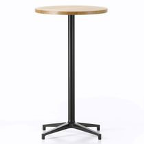 Table mange-debout contemporaine / en chêne...