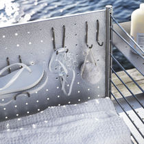 Patère contemporaine / en inox / individuelle...